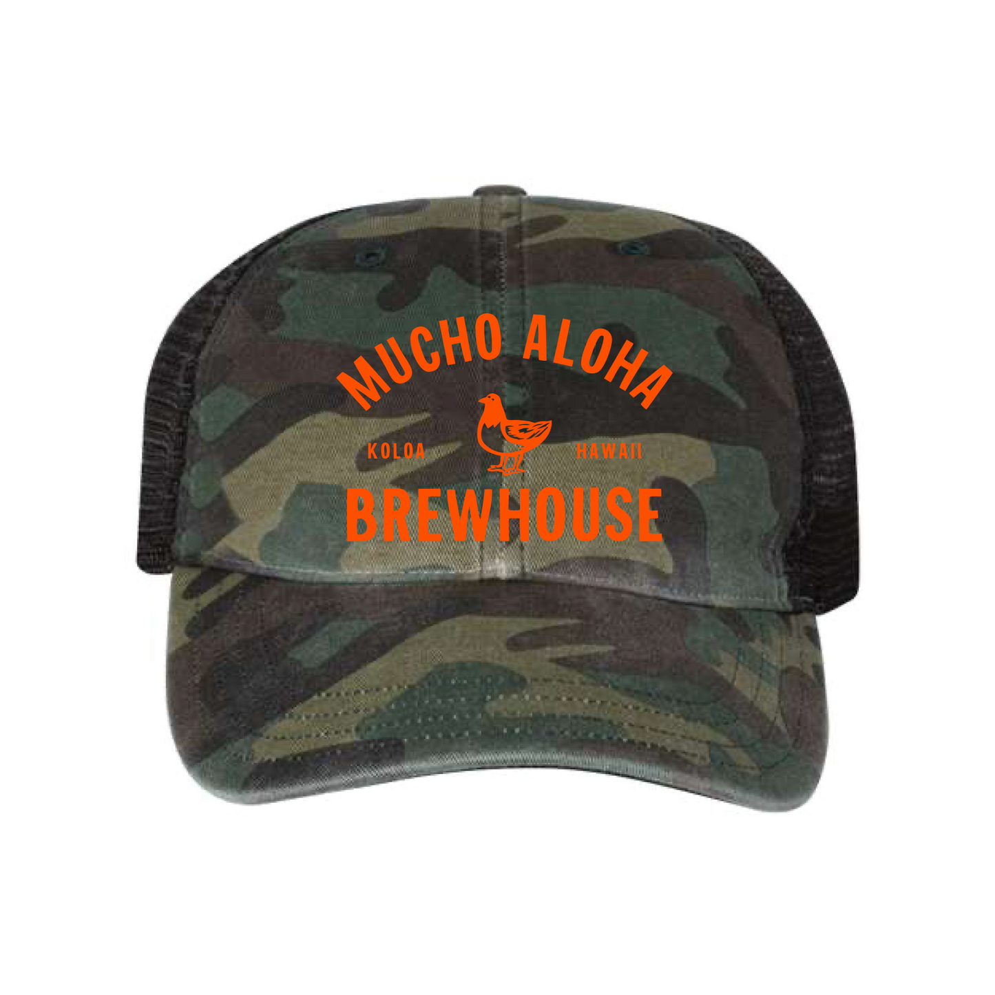 Brewhouse Uniform Trucker Hat - Woodland Camo