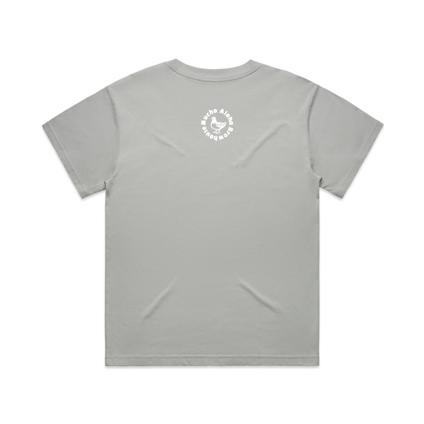 Hola Howzit Aloha Boyfriend Tee – Grey
