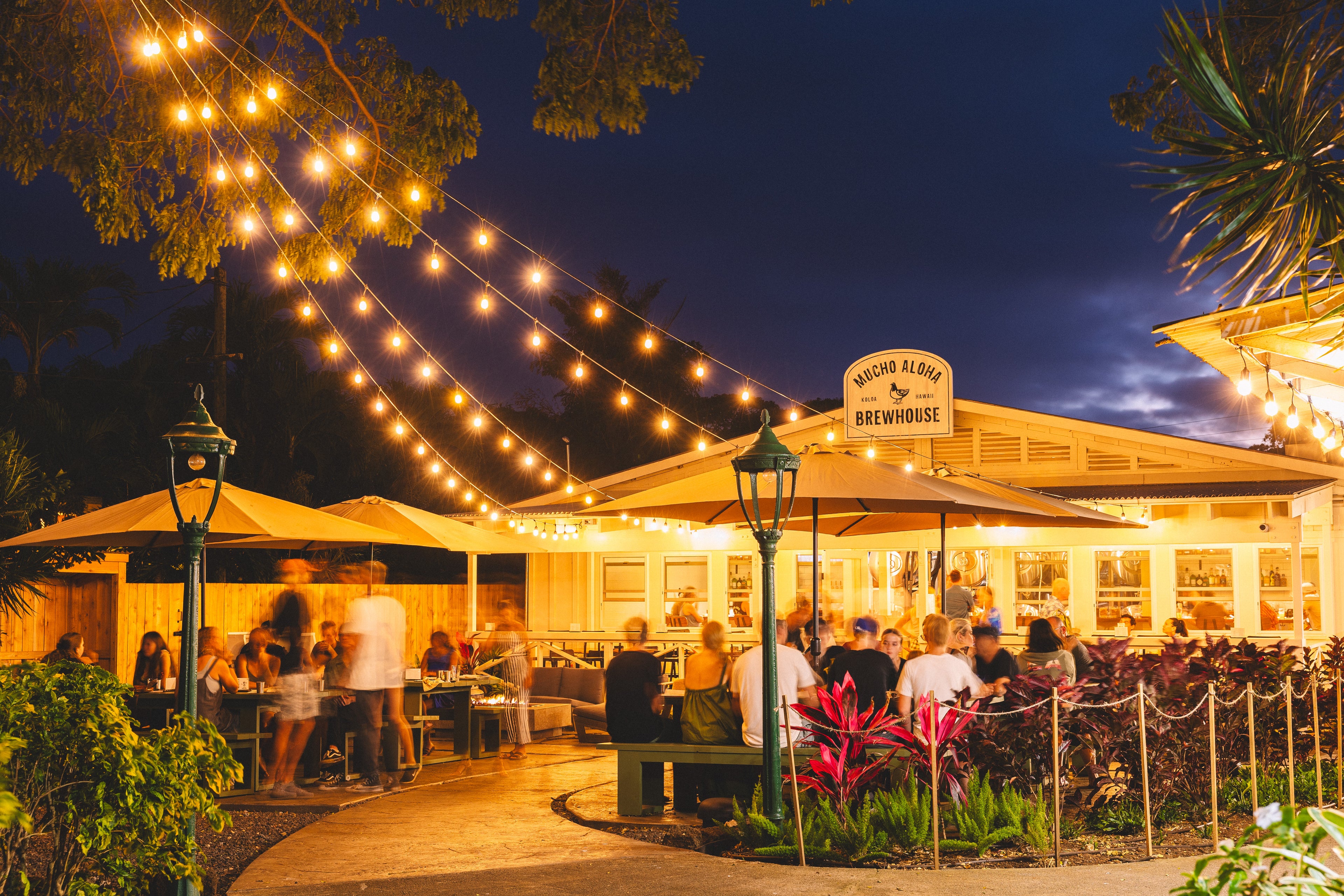 Welcome to Mucho Aloha Brewhouse, nestled in Koloa Town on the beautiful island of Kauai, Hawaii. Enjoy our unique blend of Mexican cuisine and handcrafted beers, served with aloha spirit in paradise.