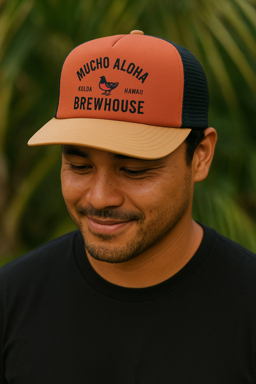 Brewhouse Uniform Trucker Hat - Sienna / Wheat / Navy