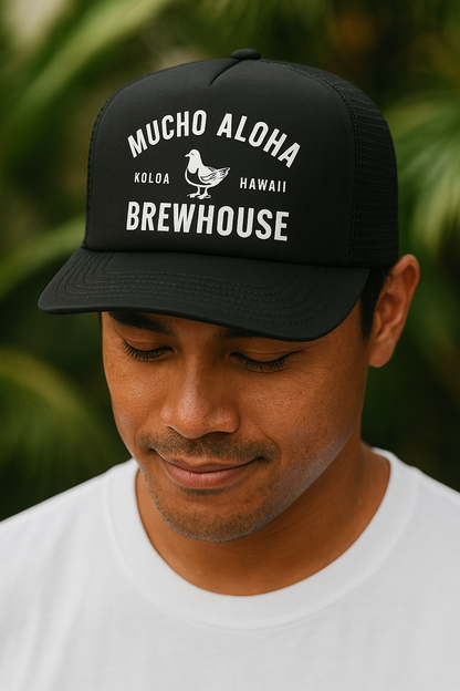 Brewhouse Uniform Trucker Hat Black