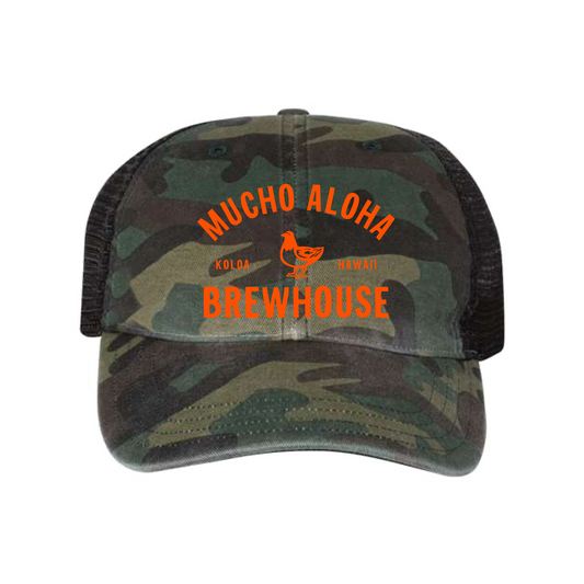 Brewhouse Uniform Trucker Hat - Woodland Camo