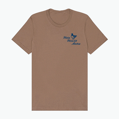 Howzit Tee – Vintage Brown