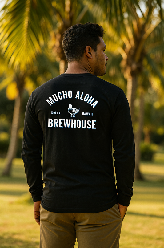 Brewhouse Uniform Long Sleeve Tee – Black