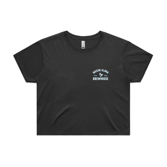Brewhouse Uniform Crop Tee – Black