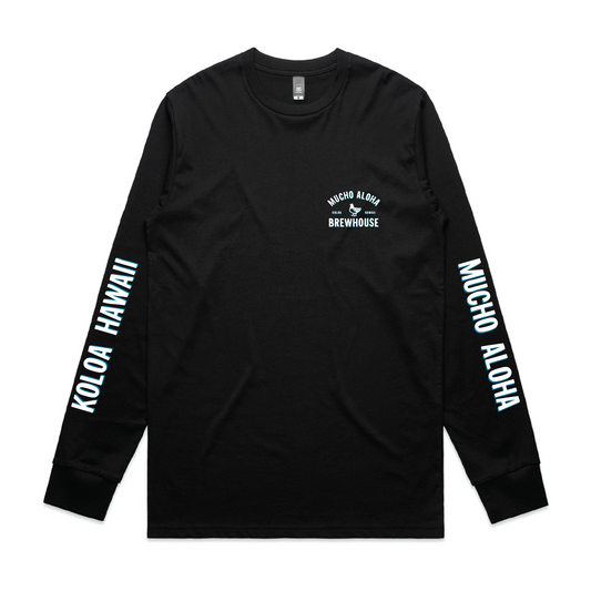 Brewhouse Uniform Long Sleeve Tee – Black
